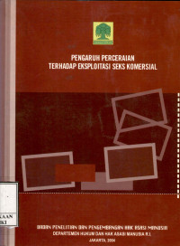 Image of Pengaruh perceraian terhadap eksploitasi seks komersial