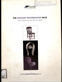 The designs information pack : how to register and look after your design