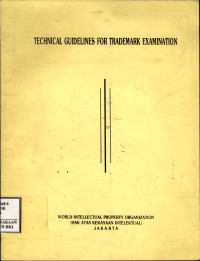 Image of Technical guidelines for trademark examination