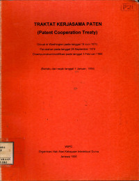 Image of Traktat kerjasama paten (Paten Cooperation Treaty)