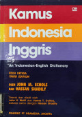 Kamus Indonesia Inggris edisi ketiga