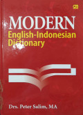 Modern English-Indonesian Dictionary