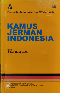Image of Kamus Jerman Indonesia