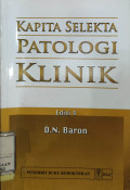 Kapita selekta patologi klinik ( a short textbook of clinical pathology )