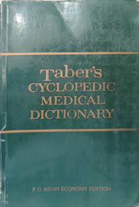 Taber's cyclopedic medical dictionary