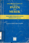 Hak milik intelektual khususnya paten dan merek, hak milik perindustrian (industrial property)