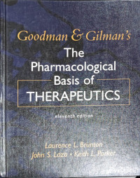 Goodman & Gilman's the pharmacological basis of therapeutics