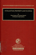 Intellectual property law in China