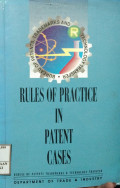 Rules of practice in patent cases