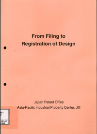 Image of From filing to registration of design