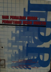 Dari pengajuan hingga pendaftaran desain industri : from filing to registration of design