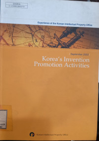 Image of Korea;s invention promotion activities