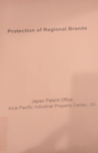 Image of Protection of regional brands