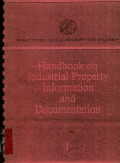 Handbook on industrial property information and documentation I