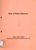 Role of patent attorney