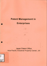 Image of Patent management in enterprises