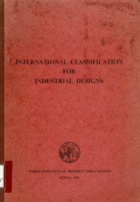 International classification for industrial designs