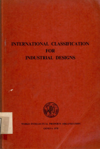 Image of International classification for industrial designs