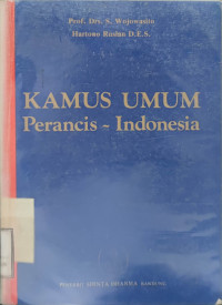 Image of Kamus umum Perancis - Indonesia