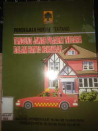 Image of Pengkajian hukum tentang tanggung jawab pejabat negara dalam harta kekayaan