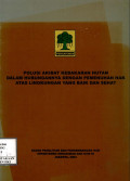 Polusi akibat kebakaran hutan dalam hubungannya dengan pemenuhan hak atas lingkungannya yang baik dan sehat