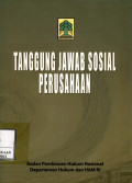 Tanggung jawab sosial perusahaan