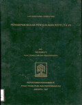 Laporan hasil penelitian : persiapan bahan penyusunan repelita VII