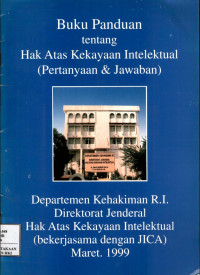 Image of Buku panduan tentang hak atas kekayaan intelektual ( pertanyaan & jawaban )