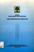 Modul instrumen ham nasional : hak memperoleh keadilan