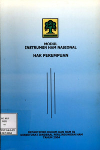 Modul instrumen ham nasional hak perempuan