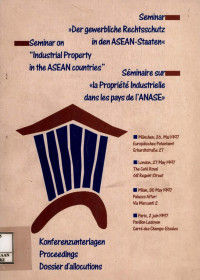 Image of Seminar on industrial property in the asean countries