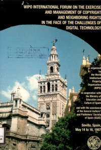 Image of WIPO international forum on exercise and management of copyright and neighboring rights in the face of the challenges of digital technology