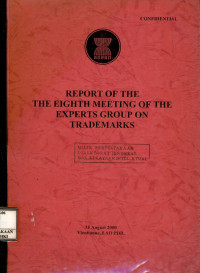 Report of the, the eight meeting of the experts group on trademarks