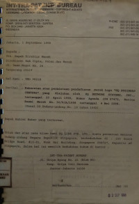 Keberatan atas permintaan pendaftaran merek logo 