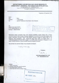 Image of Laporan pelaksanaan studi master (S2) di Belanda