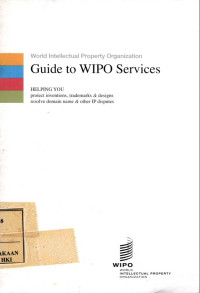 Guide to wipo services