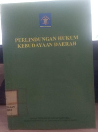 Image of Perlindungan hukum kebudayaan daerah