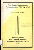 Temu wicara perlindungan dan pemanfaatan sistem hki bagi ukm : Gorontalo, 30-31 mei 2007