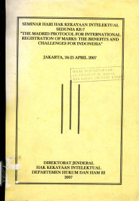 Image of Seminar hari kekayaan intelektual sedunia ke-7 