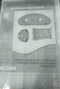 Petunjuk teknis pemerikasaan desain industri