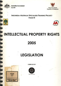 Intellectual property rights 2005 legislation