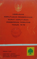 Himpunan keputusan pengesahan surat keputusan perseroan terbatas tahun 1978