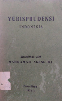 Yurisprudensi indonesia