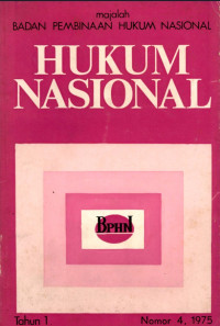 Majalah hukum nasional