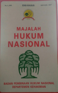 Majalah hukum nasional