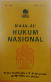 Majalah hukum nasional