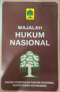 Majalah hukum nasional