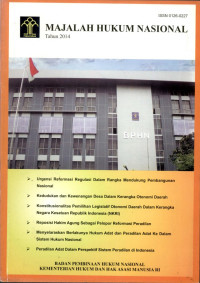 Majalah hukum nasional