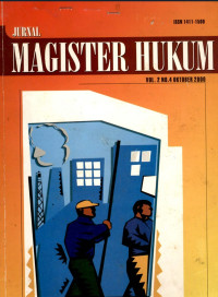 Image of Jurnal magister hukum