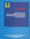 Prosiding semiloka agenda strategis penelitian dan pengembangan lintas sektoral dibidang hak asasi manusia dalam perspektif khusus kelompok rentan